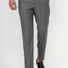 Slim Fit Classic Pants Gray