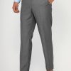 Slim Fit Classic Pants Gray - Image 3