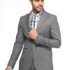 Slim Fit Suit Gray - Image 4