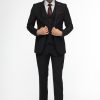 Slim Fit Suit Black