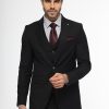 Slim Fit Suit Black - Image 4