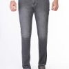 Slim Fit Trousers Jeans Gray