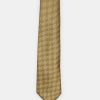 Jacquard Tie 7 cm Yellow