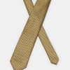 Jacquard Tie 7 cm Yellow - Image 2