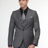 Slim Fit Suit Gray - Image 4