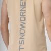 Regular Fit Sports T-Shirt Beige - Image 4