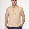Regular Fit Sports T-Shirt Beige