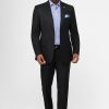 Regular Fit Suit Black