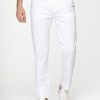 Slim Fit Trousers Jeans White