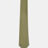 Jacquard Tie 7 cm Yellow