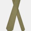 Jacquard Tie 7 cm Yellow - Image 2
