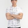 Regular Fit Sports T-Shirt White - Image 3
