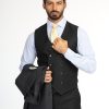 Slim Fit Suit Dark Gray - Image 3