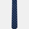Jacquard Tie 6 cm Dark Blue
