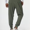 Regular Fit Sports Pants Green - Image 4
