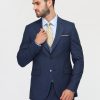 Slim Fit Suit Dark Blue - Image 4
