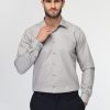 Classic Shirt Slim Fit Shirt Gray