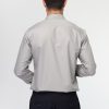 Classic Shirt Slim Fit Shirt Gray - Image 4