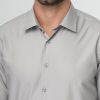 Classic Shirt Slim Fit Shirt Gray - Image 2