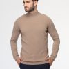Slim Fit Pullover Beige - Image 3
