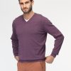 Regular Fit Pullover V Purple - Image 3