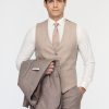 Slim Fit Suit Brown - Image 3