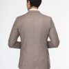 Slim Fit Suit Brown - Image 5