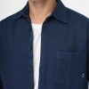 Over Size Over Shirt Blue - Image 2