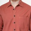 Over Size Over Shirt Dark Rose - Image 2