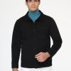 Regular Fit Over Shirt Black - Image 4