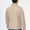 Regular Fit Over Shirt Beige - Image 5