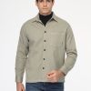 Over Size Over Shirt Light Green - Image 3