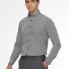 Slim Fit Shirt Black - Image 2