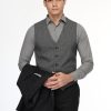Slim Fit Suit Black - Image 3