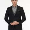Slim Fit Suit Black - Image 5