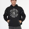 Over Size Sweat Shirt Black