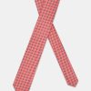 Jacquard Tie 7 cm Orange - Image 2