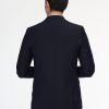 Slim Fit Suit Dark Blue - Image 3