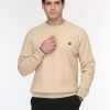 Regular Fit Sweat Shirt Beige