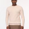 Slim Fit Pullover Beige