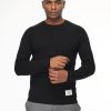 Slim Fit Pullover Black