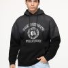 Over Size Sweat Shirt Black