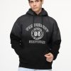 Over Size Sweat Shirt Black - Image 3