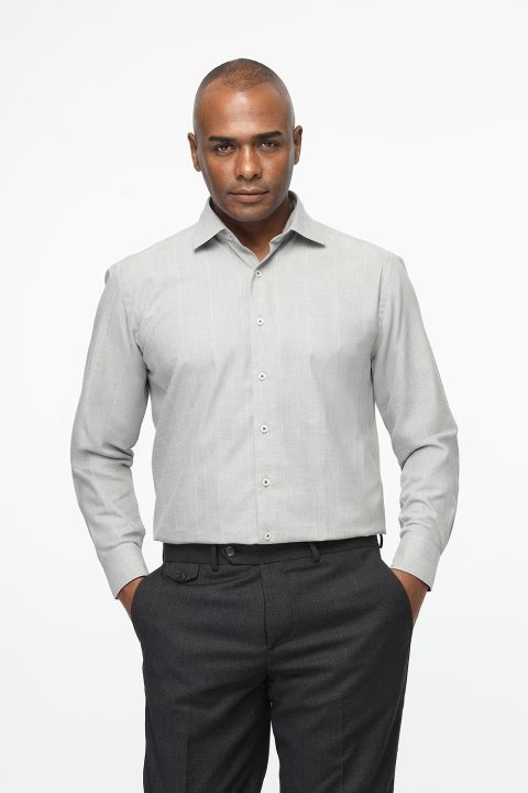 Regular Fit Shirt Gray - Image 3