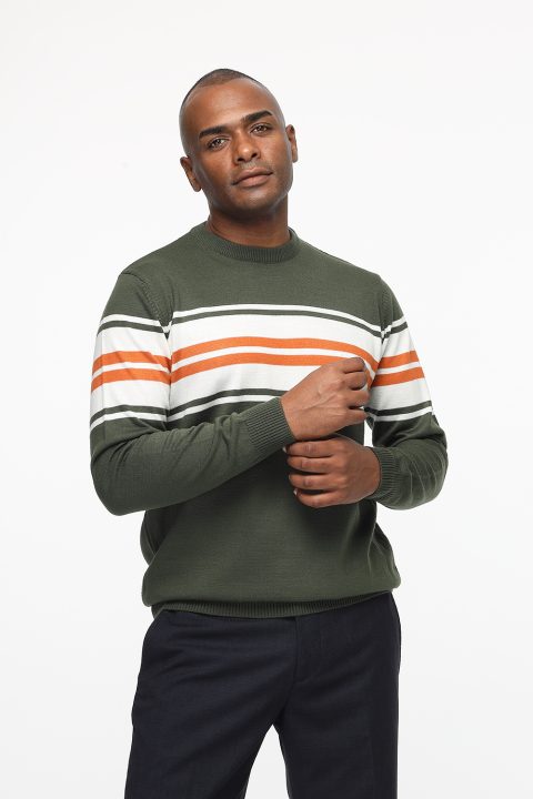 Regular Fit Pullover Green - Image 3