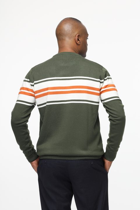 Regular Fit Pullover Green - Image 4