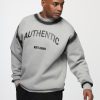 Over Size Sweat Shirt Gray - Image 3