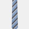 Stripe Tie 7 cm Light Blue