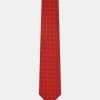 Jacquard Tie 7 cm Red