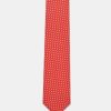 Jacquard Tie 7 cm Red